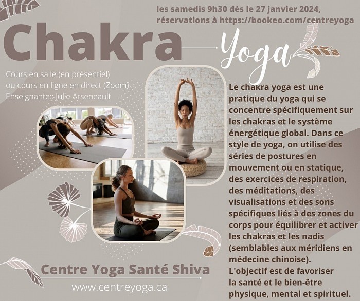 Centre Yoga Santé Shiva/ Chakra-Yoga