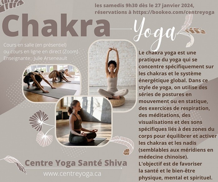 Centre Yoga Santé Shiva/ Chakra-Yoga