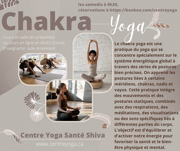 Centre Yoga Santé Shiva / Chakra- Yoga